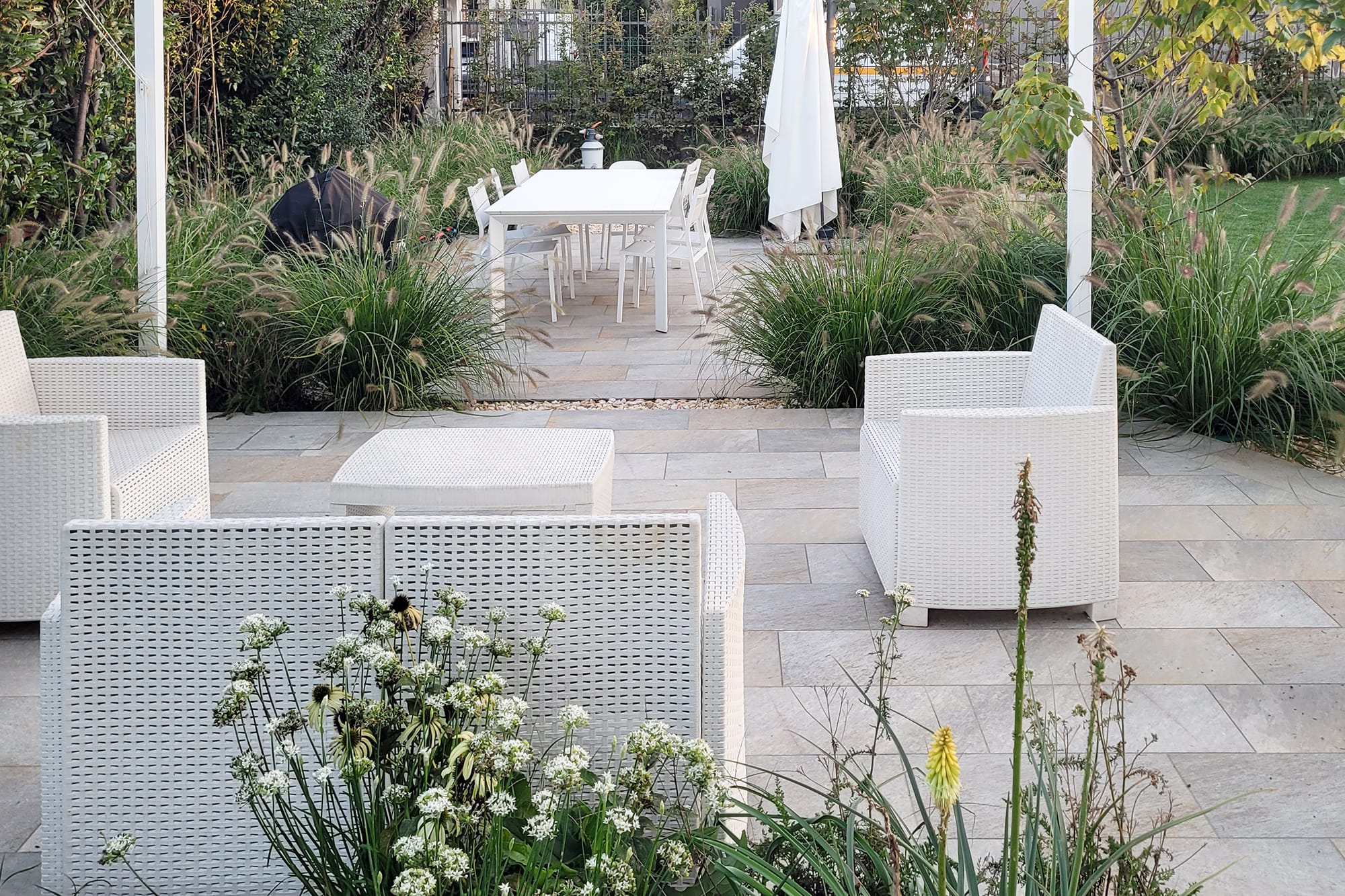Giardino e impianto di irrigazione privato a Brugherio