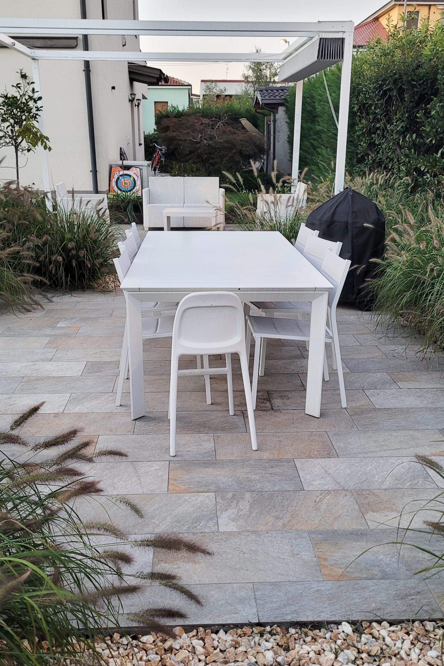 Giardino e impianto di irrigazione privato a Brugherio